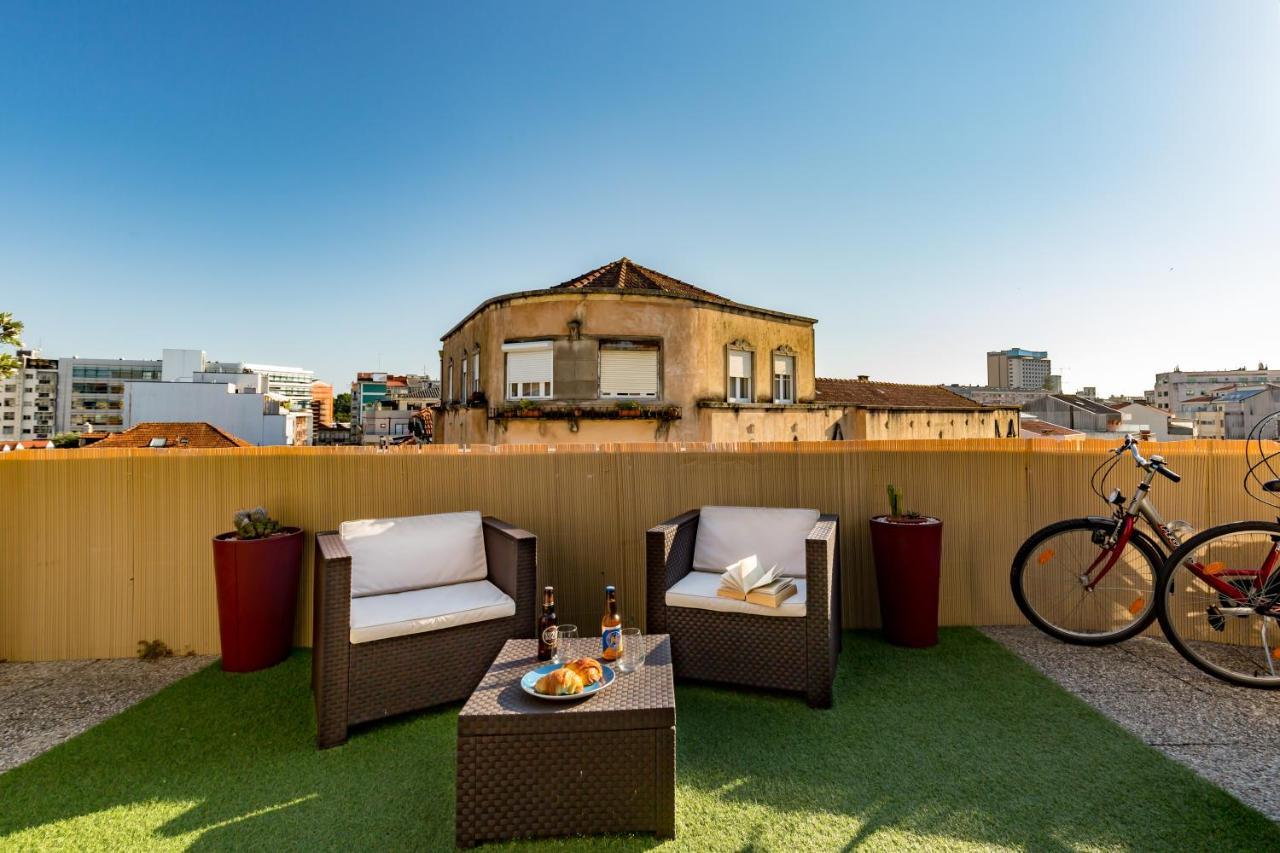 Music Relaxing Apt With Bikes, Terrace & Parking Порто Екстериор снимка