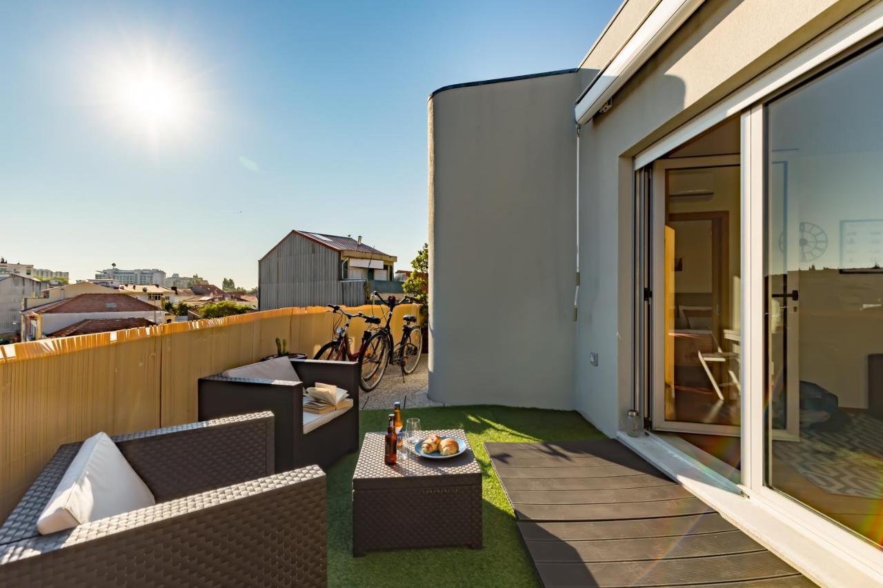 Music Relaxing Apt With Bikes, Terrace & Parking Порто Екстериор снимка